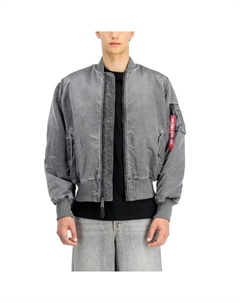 Куртка модель Ma-1 Vintage цвет серый Alpha industries