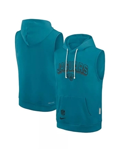 Мужская бирюзовая безрукавка-худи Jacksonville Jaguars Sideline Performance Nike