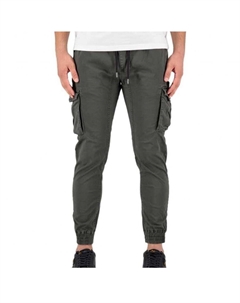 Брюки, модель: хлопковый твил, цвет: серый Alpha industries