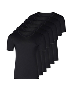 Майка /Shirt Kurzarm Basis, черный Skiny