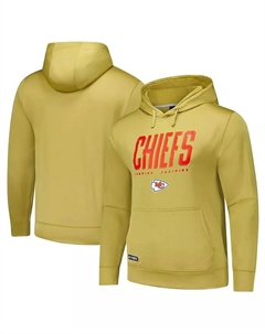 Мужская золотая толстовка с капюшоном Kansas City Chiefs Top Ranked Outerstuff