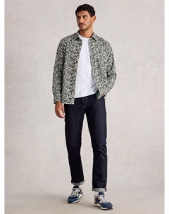 Футболка Salcombe Regular Fit Animal из хлопковой смеси, Navy White stuff