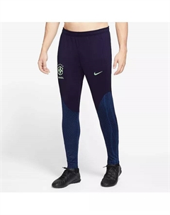 Мужские синие спортивные брюки Brazil National Team Strike Performance Track Pants Nike
