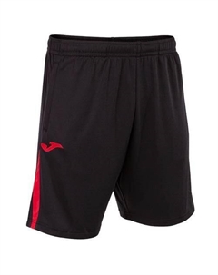 Шорты Championship VII, черно-красные, размер M — спортивные и дышащие Joma