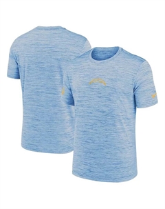 Мужская футболка Los Angeles Chargers Sideline Velocity Performance цвета пудрово-голубого Nike