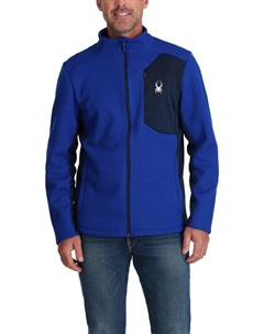 Мужская флисовая куртка Bandit Jacket - синяя Spyder