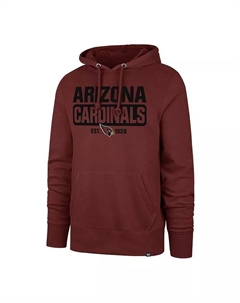Мужская толстовка с капюшоном Cardinal Arizona Cardinals Box Out Headline Pullover Hoodie '47 brand