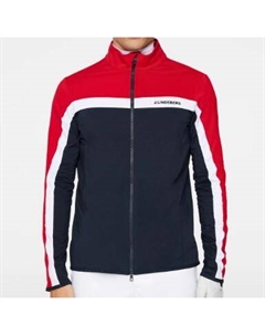 Мужская куртка J. Lindeberg Jarvis, красный/темно-синий J.lindeberg