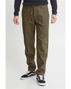 Льняные брюки, зеленый Indicode
