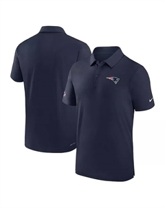 Мужская поло New England Patriots Sideline Coaches Dri-FIT цвета "морской волны" Nike
