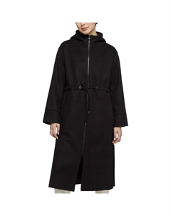 Куртка модель W Doralea Long Coat цвет черный Geox
