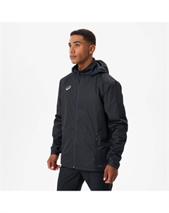 Женская/мужская футбольная куртка-дождевик Viralto Club, черная Kipsta