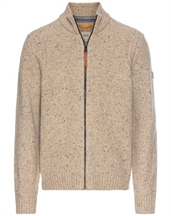 Кардиган Strickjacke aus nachhaltiger Merinowolle, бежевый Camel active