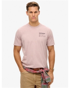 Утилитарная футболка с принтом Sport Graphic, Cloud Grey Superdry