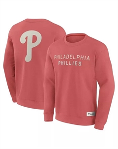 Мужской красный свитшот Philadelphia Phillies Elements Future Ground Lettering Pullover Fanatics