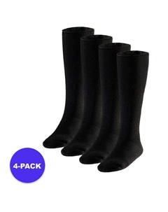 Heatkeeper — мужские термоноски до колена — 4 пары — чёрные Heat keeper