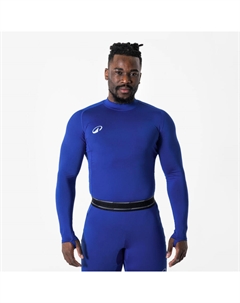 Женская/мужская функциональная футболка, с длинным рукавом, утепленная — Keepdry Light blue Kipsta