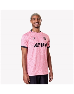 Женская/мужская футбольная майка Viralto II Snake розово-чёрная Kipsta