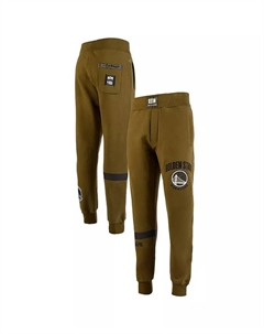 X NBA Мужские оливковые джоггеры Golden State Warriors Culture Hoops Collection Premium Two hype