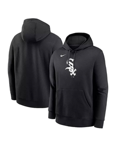Мужская черная толстовка с капюшоном Chicago White Sox Club Fleece Pullover Nike