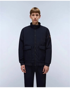 Женская куртка с молнией зеленого цвета Napapijri