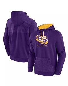 Мужская фиолетовая толстовка с капюшоном LSU Tigers Defender Fanatics