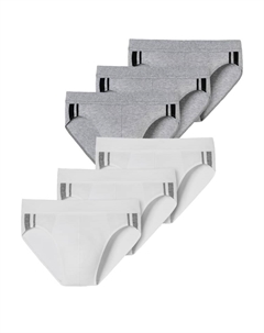 Трусы, цвет weiss/graumel Schiesser