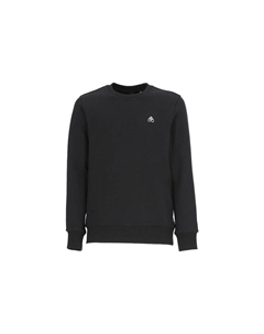 Серый свитшот, черный Moose knuckles