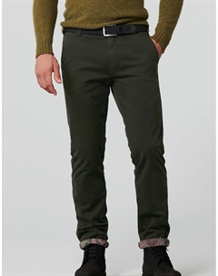 Брюки чинос Hose Thermo Fine Twill, оливковый Meyer