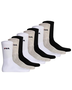 Носки унисекс, упаковка из 9 пар, эластичные, ТЕННИСНЫЕ НОСКИ "" 9 шт. Fila