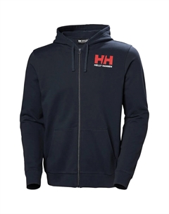 Мужская толстовка HH LOGO FZ HOODIE, темно-синий Helly hansen