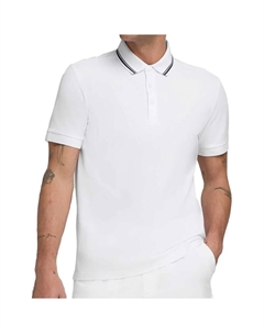 Поло с коротким рукавом Team Pique, белый Wilson