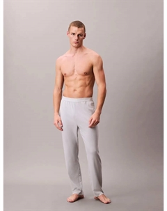 Длинные пижамные штаны, светло-серый Calvin klein