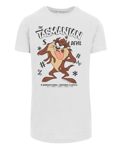 Футболка Looney Tunes Vintage Tasmanian Devil Taz, белый F4nt4stic