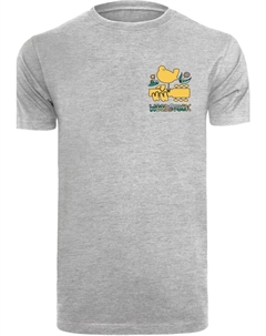 Футболка Woodstock Brust Logo, пестрый серый F4nt4stic