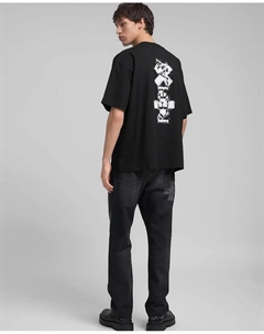 Футболка для мужчин с коротким рукавом и круглым вырезом, черный Replay