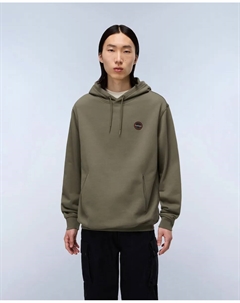 Мужская толстовка с капюшоном белого цвета Napapijri