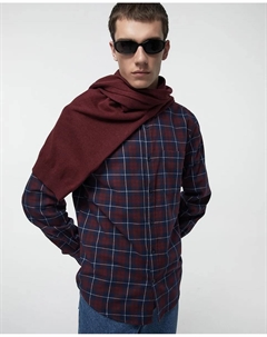 Фланелевая рубашка, бордовый Сфера