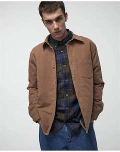 Рубашка из шерстяной ткани, песочный Сфера