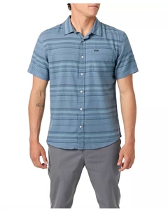 Мужская морская полосатая тянущаяся рубашка, синий O`neill