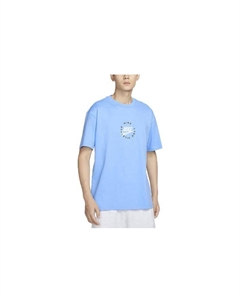 Футболка мужская небесно-голубая, голубой Nike