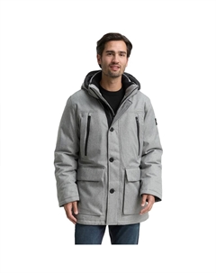 Парка 1046972, серый Tom tailor