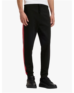 Хьюго джоггеры из хлопка с лентой-логотипом, Black Hugo boss