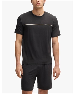 Пижамный комплект BOSS с логотипом и полоской Hugo boss