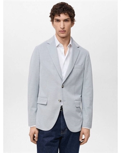 Блейзер Verner из смесового хлопка, Light Blue Mango