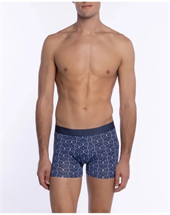 Мужские трикотажные боксеры, синий/белый Punto blanco