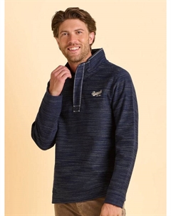 Свитшот Weymouth с молнией на четверть, Blue Brakeburn