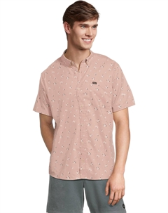 Мужская кофта с принтом Thatll Do, короткий рукав, Mauve Rvca