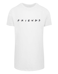 Футболка Friends Text Logo, белый F4nt4stic