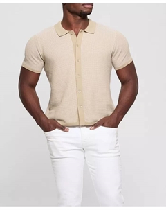 Мужская рубашка с коротким рукавом Highland Textured Guess